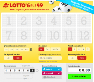 Der virtuelle Spielschein bei Lottohelden.de